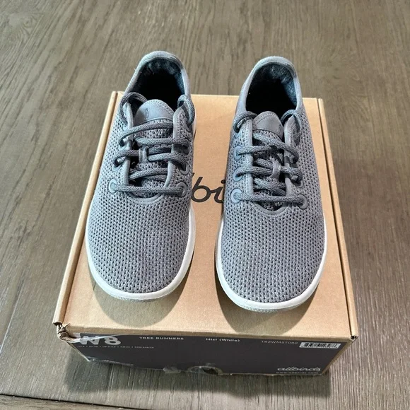 allbirds Women’s Tree Runners Size 8 Gray - Picture 4 of 12